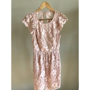 BCBGeneration Blush Pink Dress